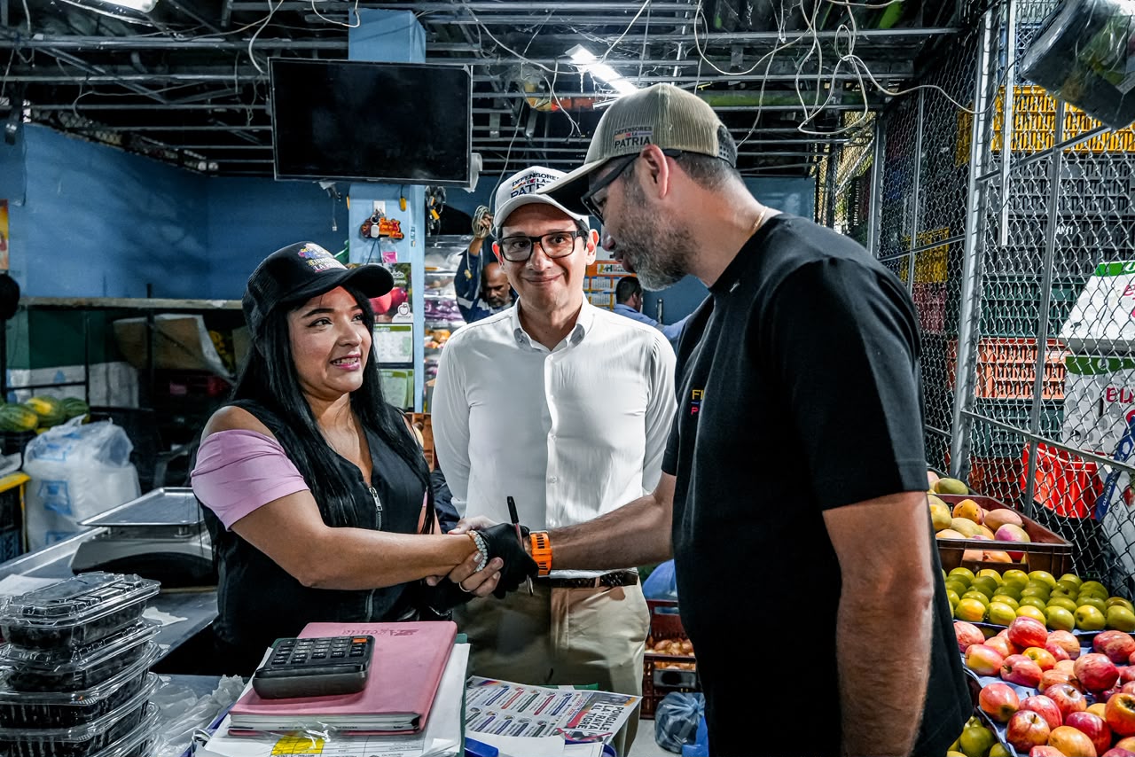 Encuentro en la plaza de mercado